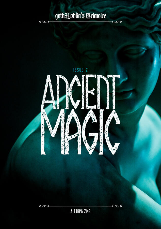 gothHoblin's Grimoire Issue 2 cover design