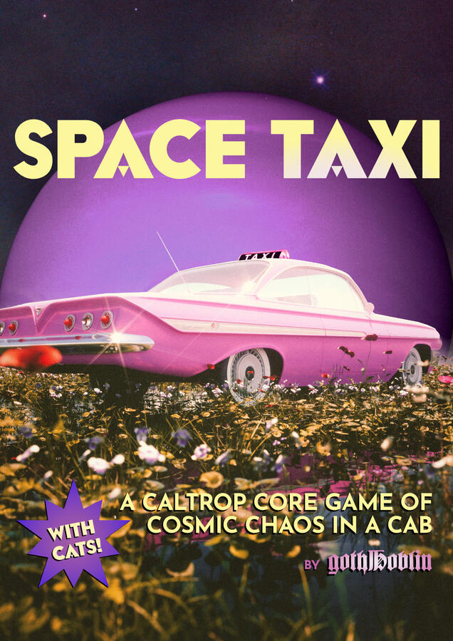 Space Taxi cover design